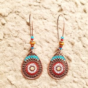 11/13 $10 Only! Gold Plated Statement Earrings